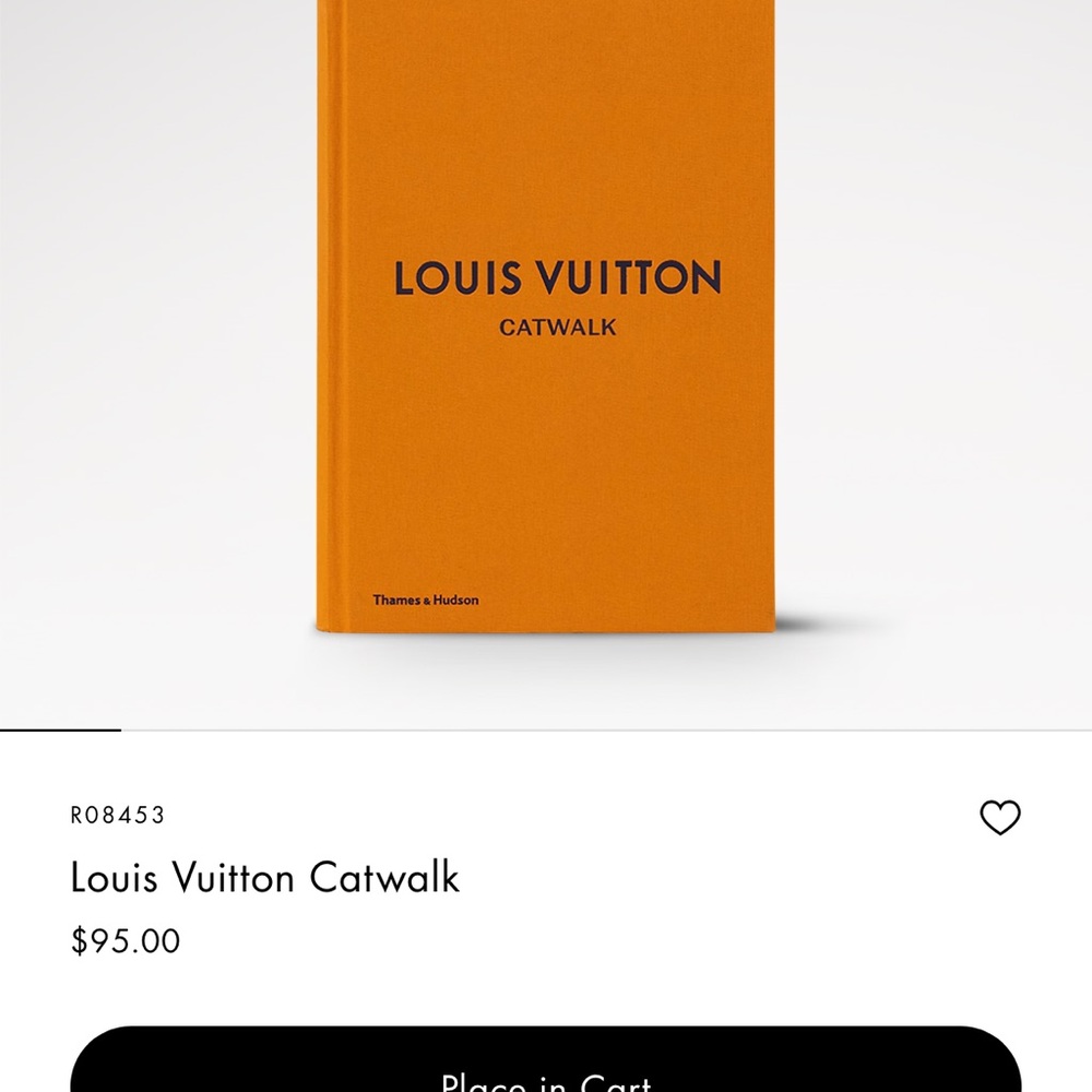 Louis Vuitton Catwalk in Vibrant Orange